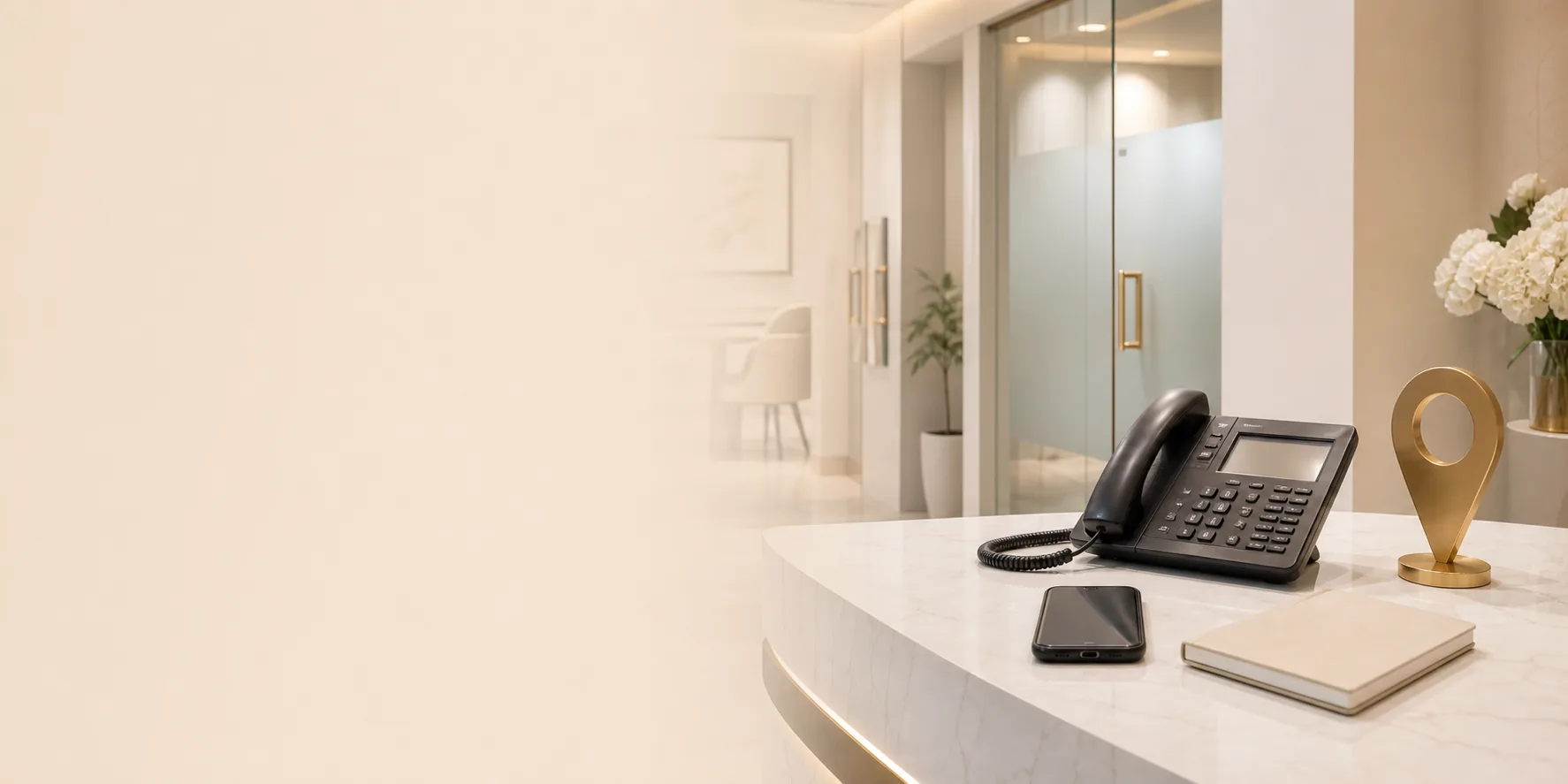 Dentoveda clinic interior in Rajouri Garden