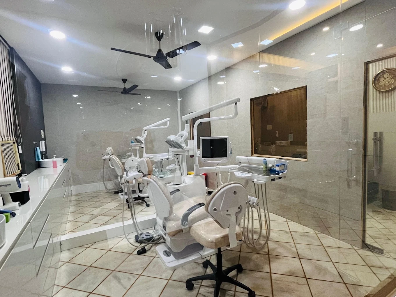 Dental clinic interior at Dentoveda