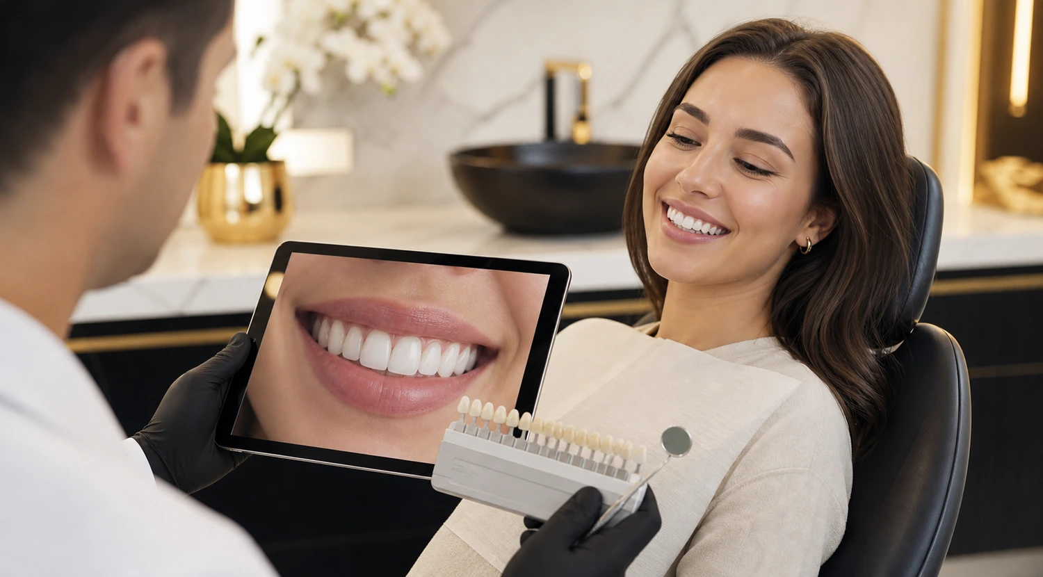 Teeth whitening consultation at Dentoveda Rajouri Garden